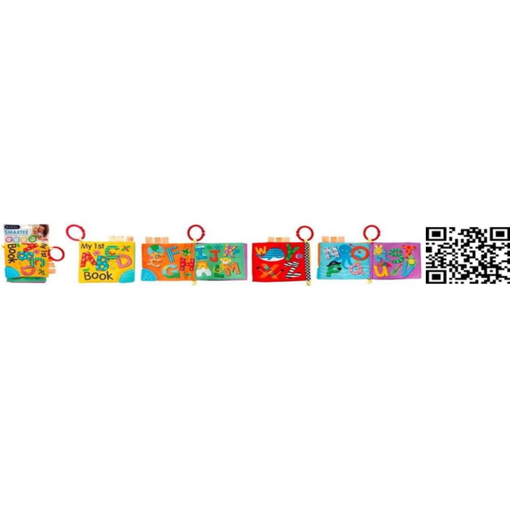 Lucky Baby Smartee™ Teether Cloth Book (ADD OPP BAG) Lucky Baby Smartee™ Teether Cloth Book (ADD OPP BAG)
