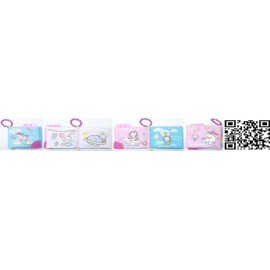 Lucky Baby Smartee™ Teether Cloth Book  (Digital Print) (ADD OPP BAG) 