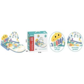 Lucky Baby Baby Gym Play Mat Duck Piano-Blue 