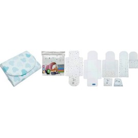 Lucky Baby FOLDABLE CHANGE MAT SIZE : 44X74X0.5cm Teddy 
Head-Blue