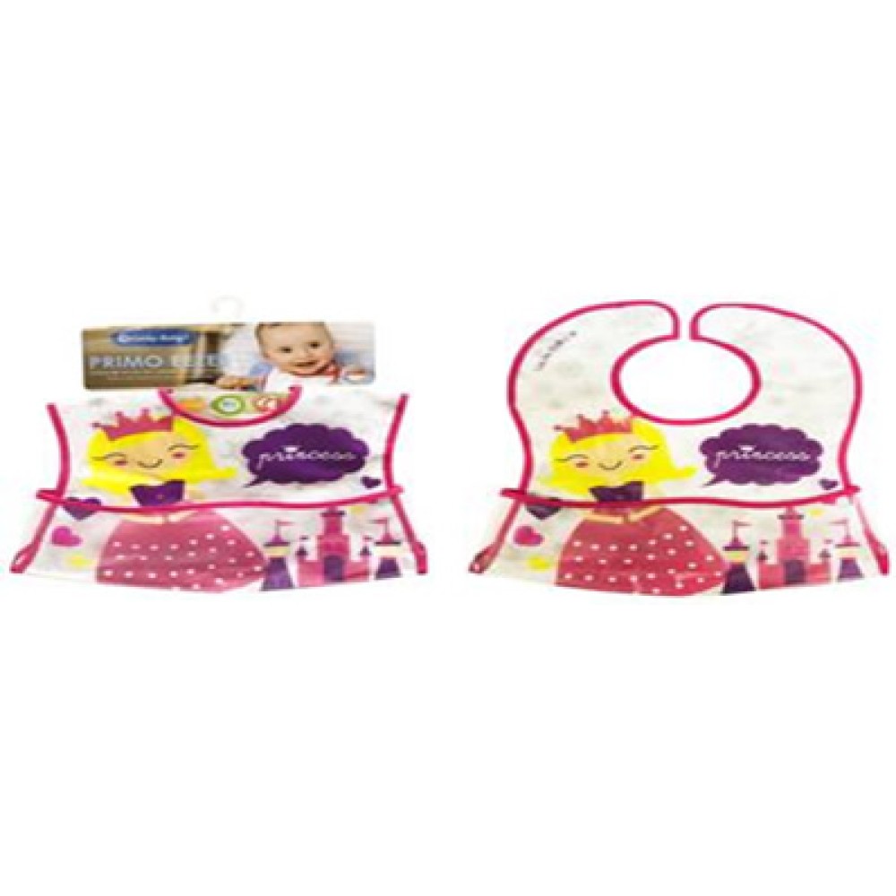 Lucky Baby PRIMO EEZEE™ CLEAN BIB -Princess(W/VELCRO CRUMB CATCHER POCKET) Princess Lucky Baby PRIMO EEZEE™ CLEAN BIB -Princess(W/VELCRO CRUMB CATCHER POCKET) Princess