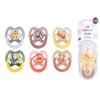 Baby Nova Soother, Silicon, Orthodontic, with Ring, 6-18M (Made in Germany)