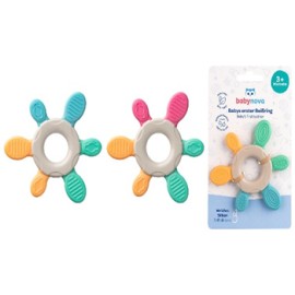 Baby Nova Baby's First Teether, assorted colors 6+ months (Made in Germany)