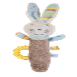 Baby Nova Squeezy, with crackling ears, soft toy with squeak 6+ months (Made in Germany)