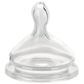 Dentistar Widde-Neck Feeding Teat, slow flow 0-24 months
