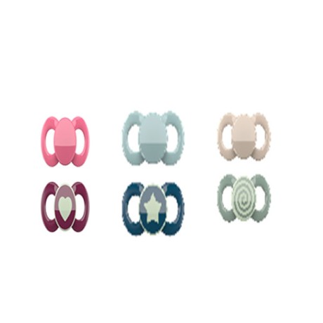 Dentistar Day & Night Pacifier, 6+ months, without ring
