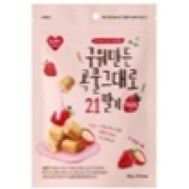 KEMY Mini Crispy Roll 21 (Strawberry) 80g80g/ pack