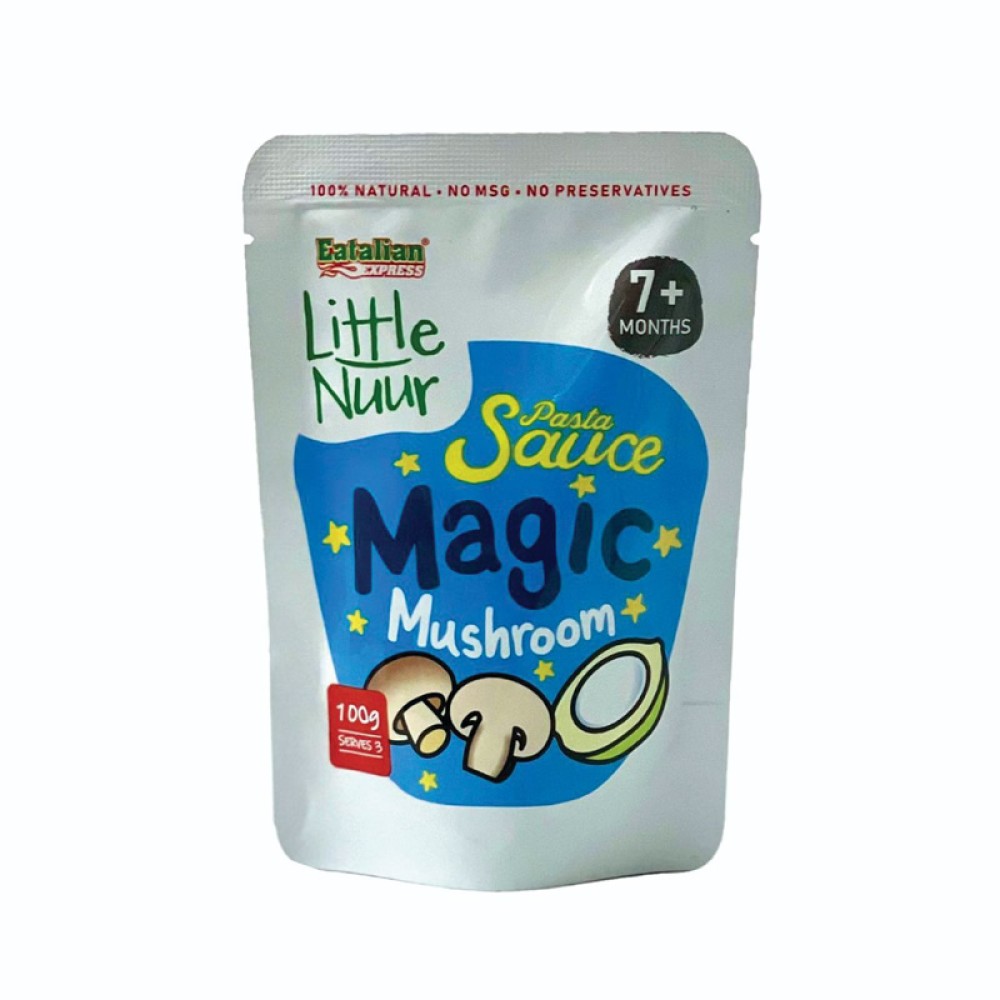 Little Nuur Baby Sauce 7m+ - Magic Mushroom Little Nuur Baby Sauce 7m+ - Magic Mushroom
