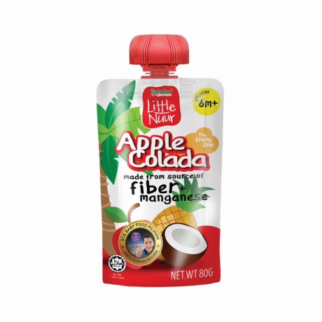 Little Nuur 6m+ Apple Colada Ready To Eat