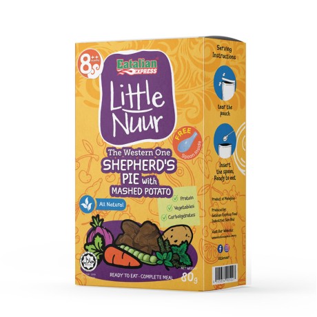 Little Nuur 8m+ Shepherd Pie With Mashed Potato Ready To Eat