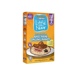 Little Nuur 10m+ Nasi Arab Daging Mandy Ready To Eat