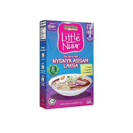 Little Nuur 10m+ Nyonya Assam Laksa Ready To Eat