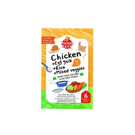 Picnic Baby PB Chicken Recipe 6months