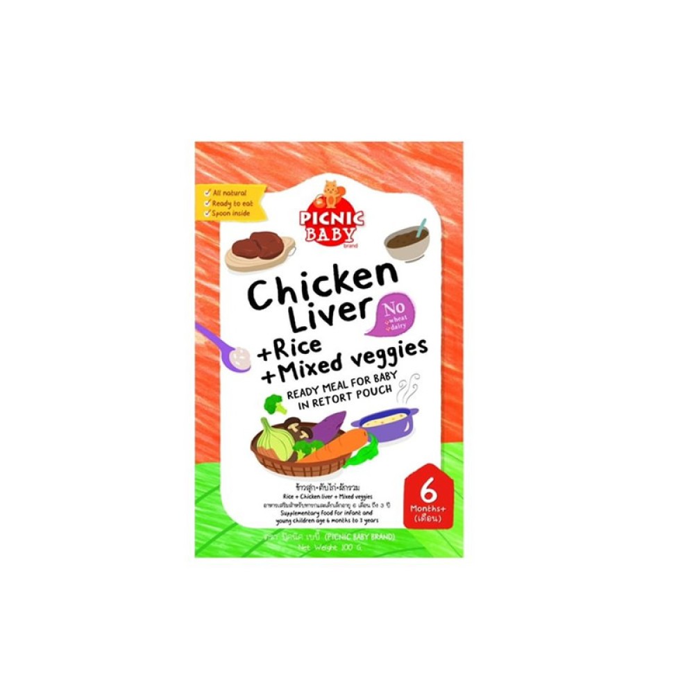 Picnic Baby PB Chicken Liver 6months Picnic Baby PB Chicken Liver 6months