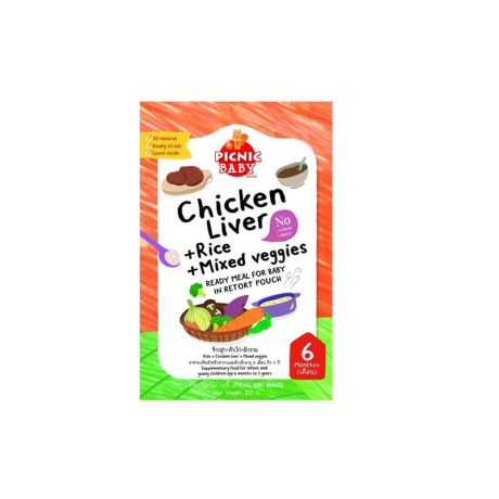 Picnic Baby PB Chicken Liver 6months