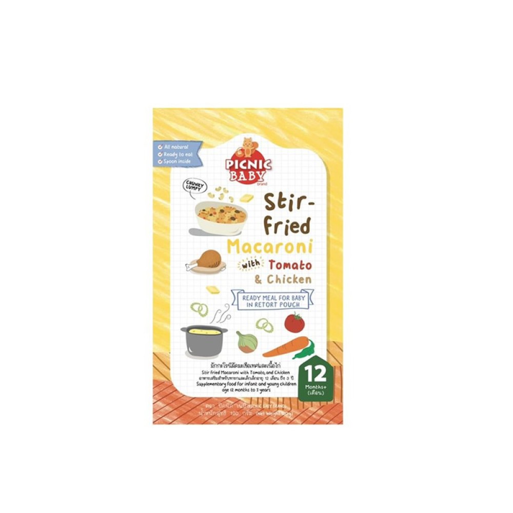 Picnic Baby PB Fried Macaroni 12months Picnic Baby PB Fried Macaroni 12months
