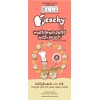 Peachy Multigrain puffs with peach 
