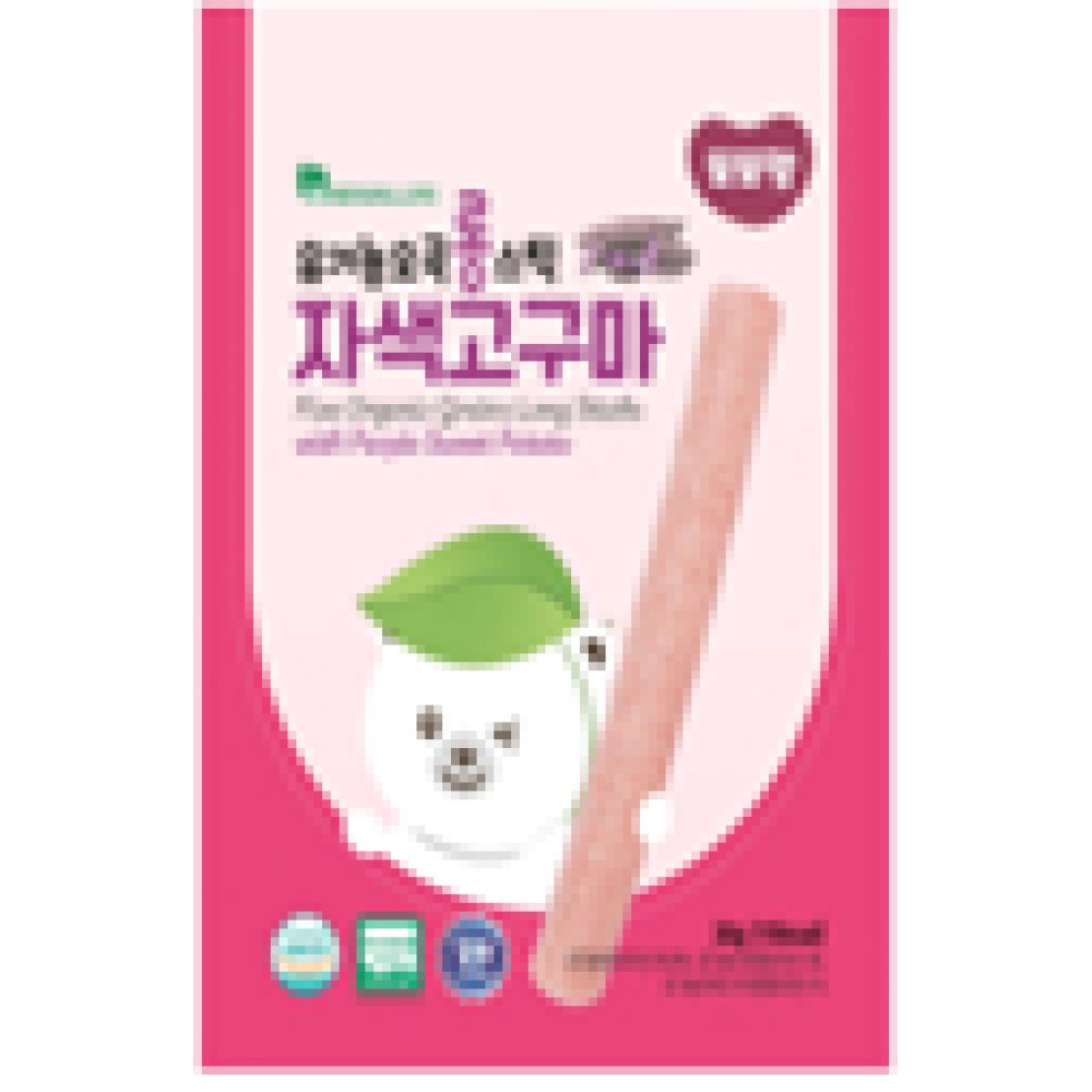 DDODDOMAM Five Organic Grains Long Stick - Purple Potato30g/ pack DDODDOMAM Five Organic Grains Long Stick - Purple Potato30g/ pack