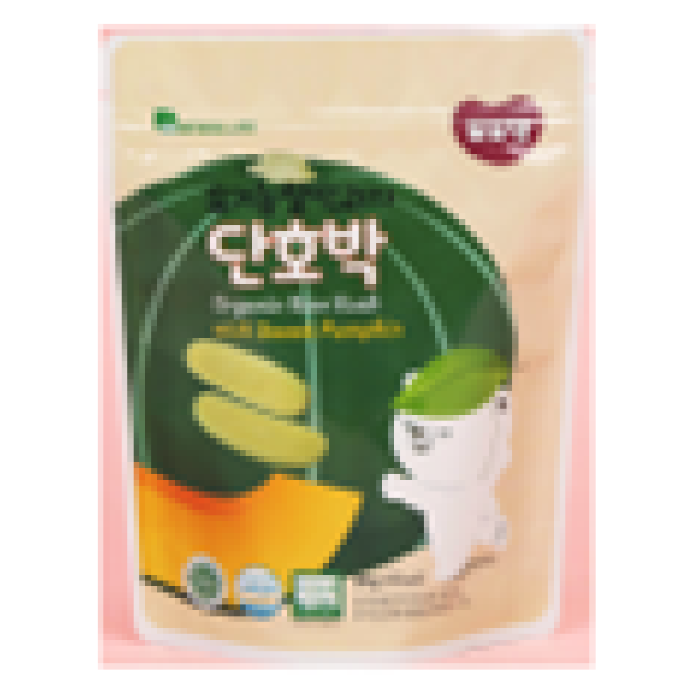 DDODDOMAM Organic Rice Rusk - Sweet Pumpkin 20g/ pack