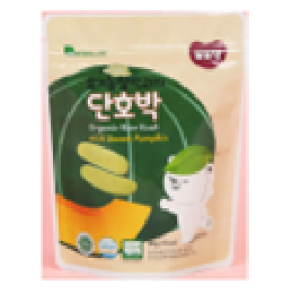 DDODDOMAM Organic Rice Rusk - Sweet Pumpkin 20g/ pack
