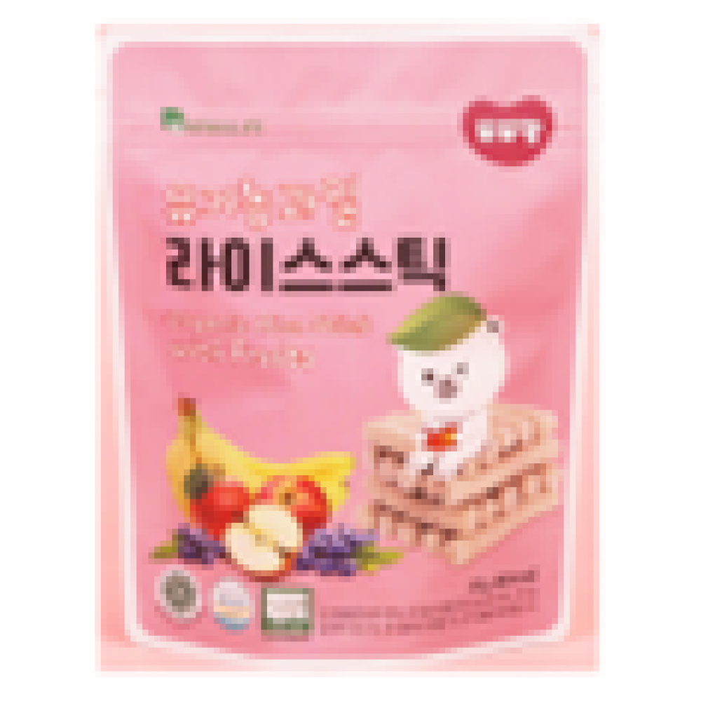 DDODDOMAM Organic Rice Stick - Fruits 20g/ pack