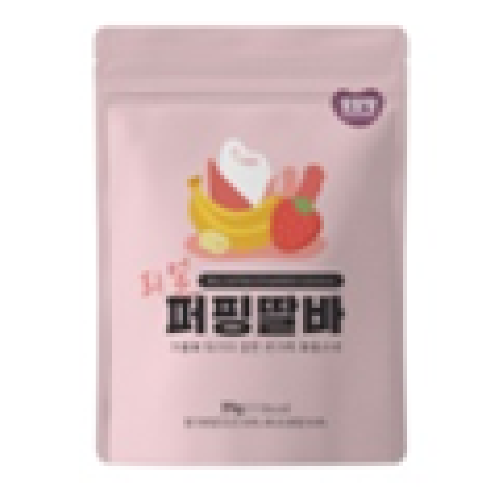 DDODDOMAM Real Puffing Strawberry Banana 25g/ pack