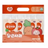 DDODDOMAM Carrot & Apple Juice  Set of 5 pouches (80ml /pouch)