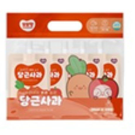 DDODDOMAM Carrot & Apple Juice  Set of 5 pouches (80ml /pouch)