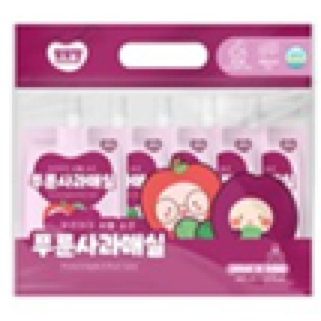 DDODDOMAM Prune & Apple & Plum Juice Set of 5 pouches (80ml /pouch)