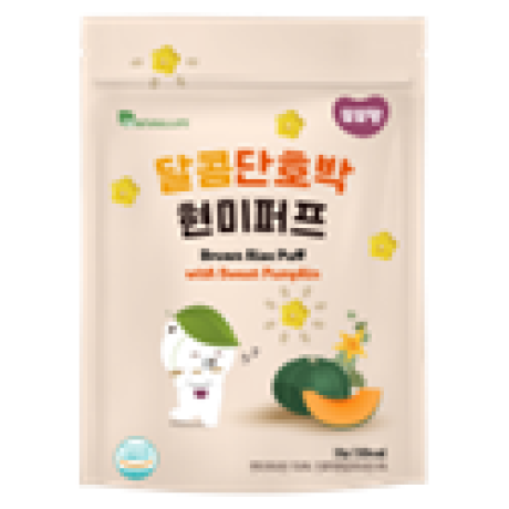 DDODDOMAM Brown Rice Puff - Sweet Pumpkin 30g/ pack
