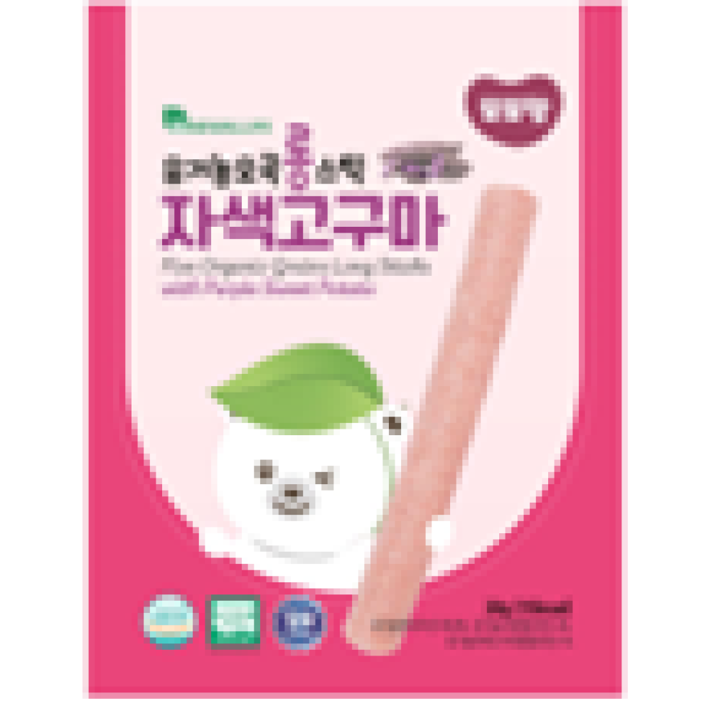DDODDOMAM Five Organic Grains Long Stick - Purple Potato 30g/ pack