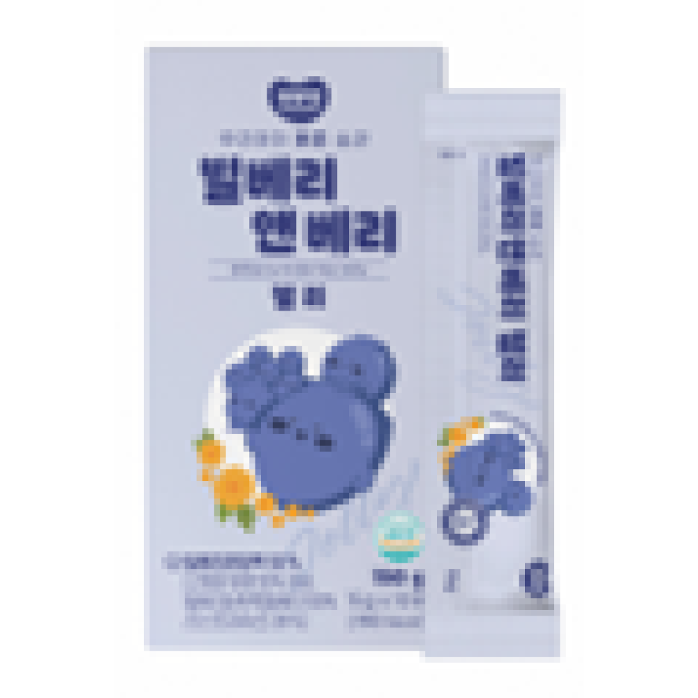 DDODDOMAM Bilberry & Berries Jelly 15g x 10 sticks /box