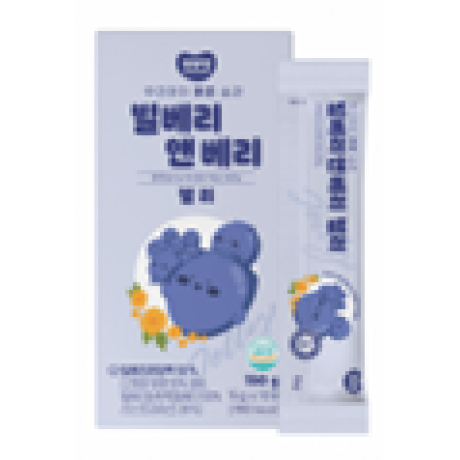 DDODDOMAM Bilberry & Berries Jelly 15g x 10 sticks /box